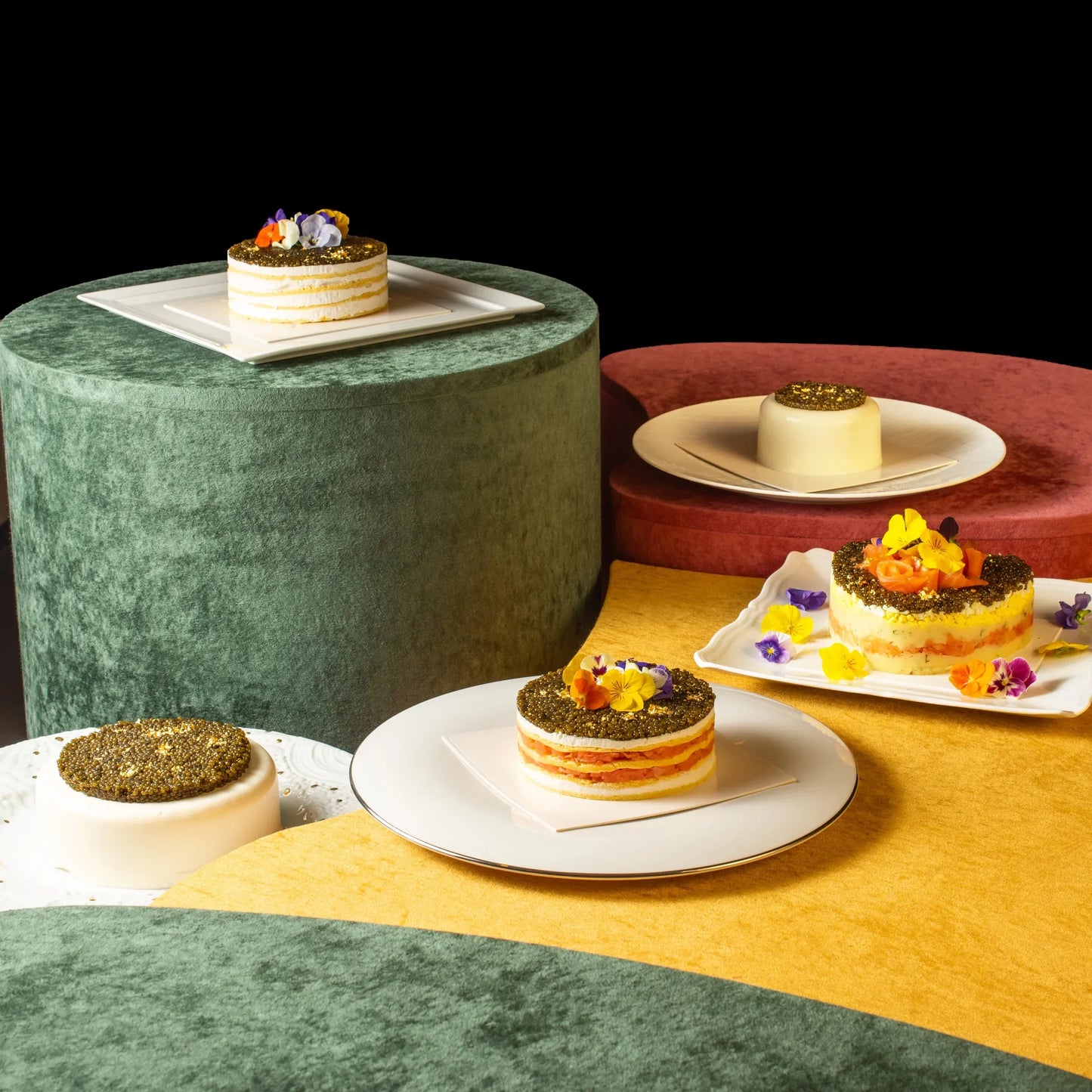 Caviar Hokkaido Cheesecake test